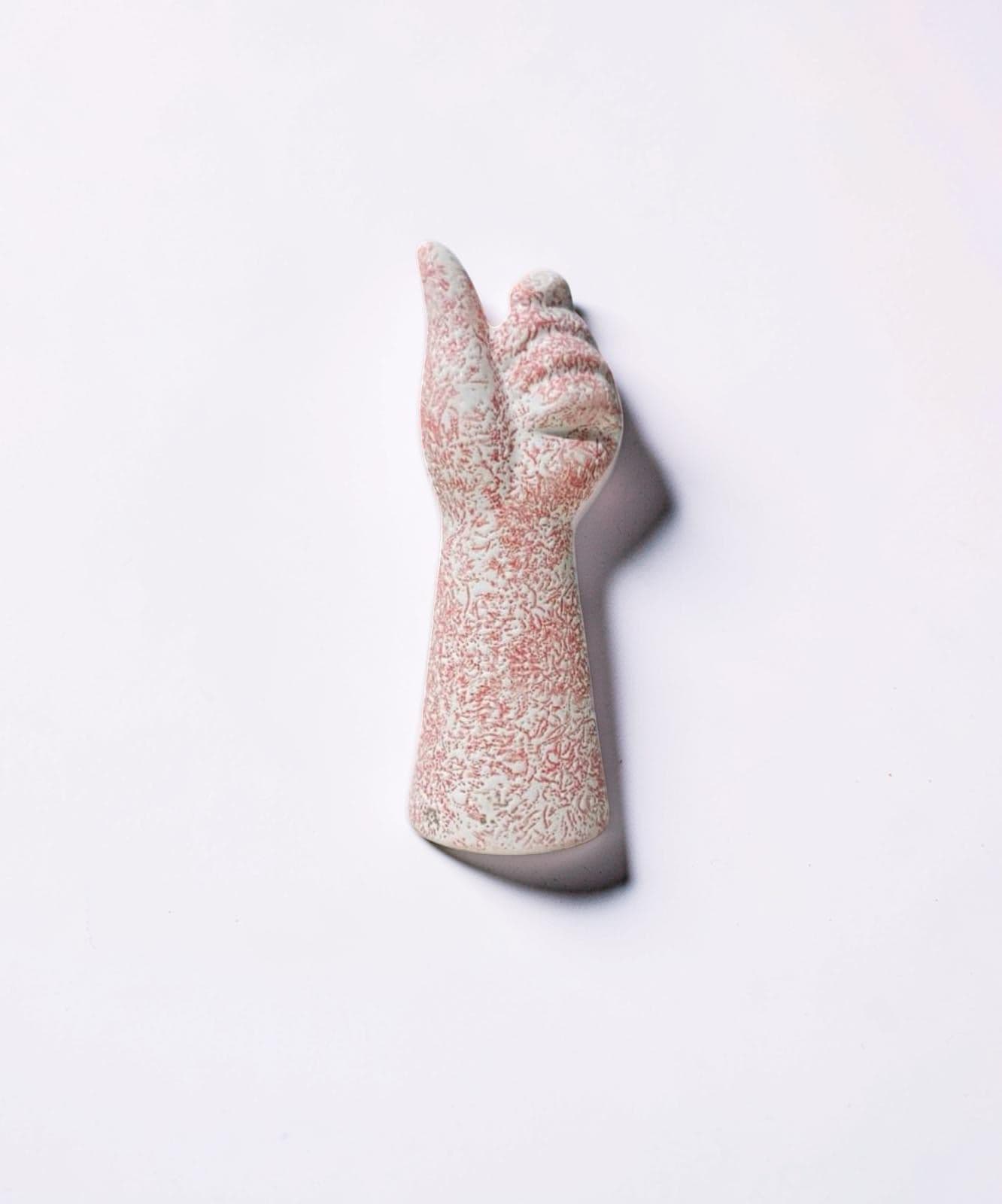Ceramic Hand Sculpture