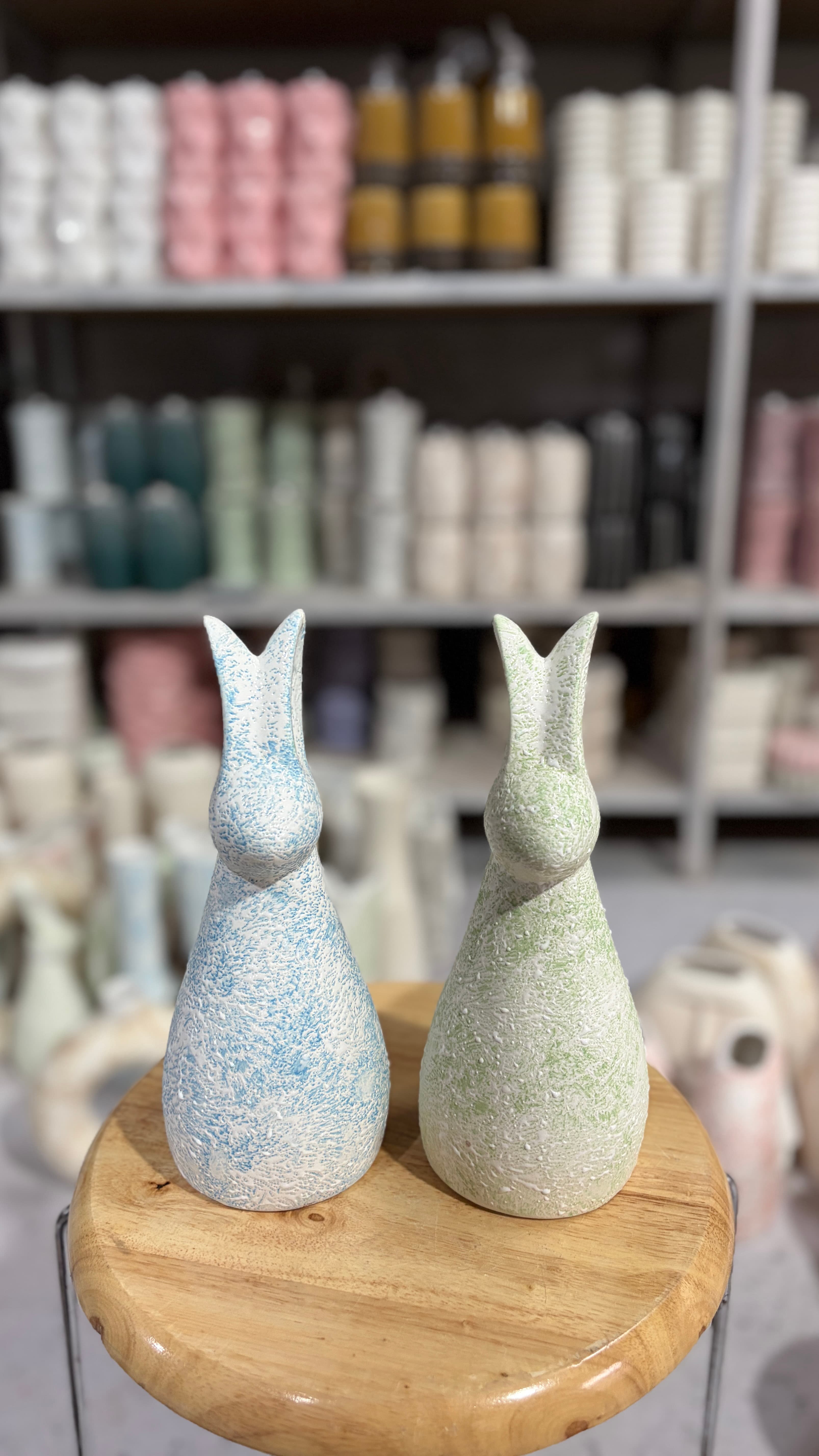 Speckle Bunny Pair