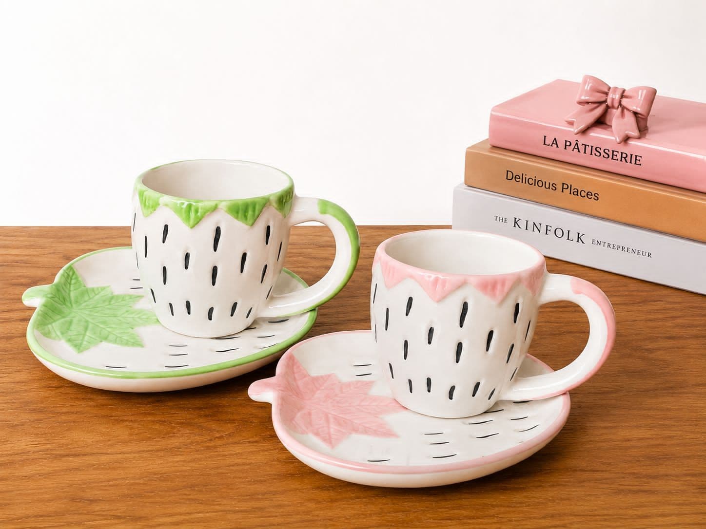 Strawberry Cup & Saucer